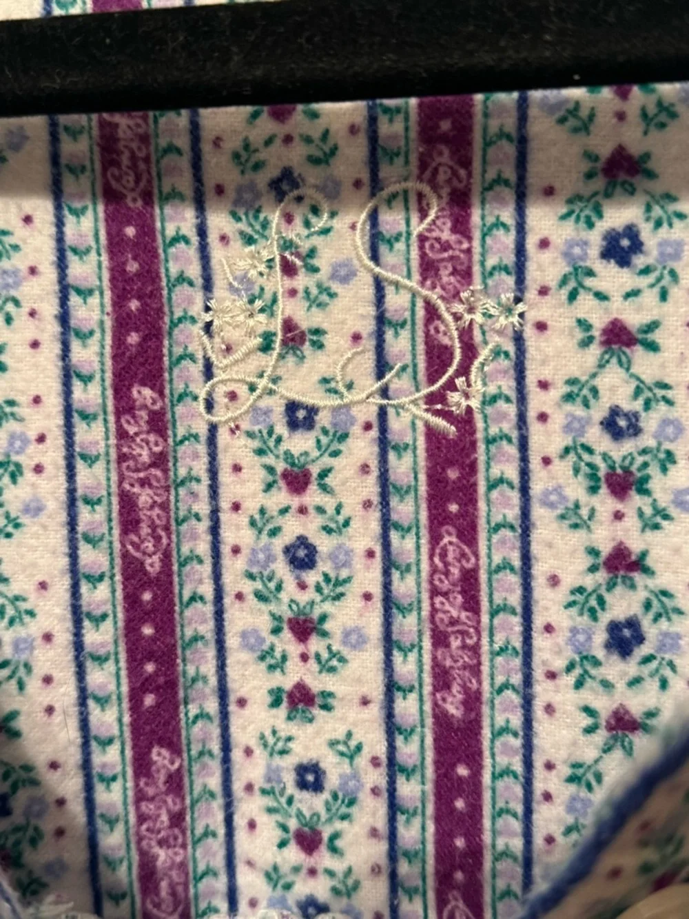 Lanz of Salzburg flannel nightgown, Size 2X?)